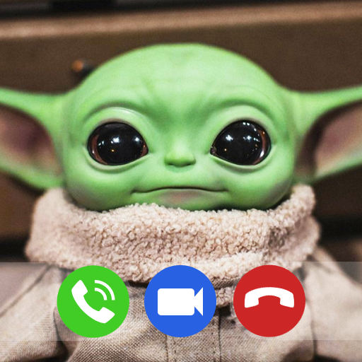 Cute Baby Yoda Video Call