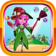 MAGIC WITCH - BUBBLE SHOOTER W
