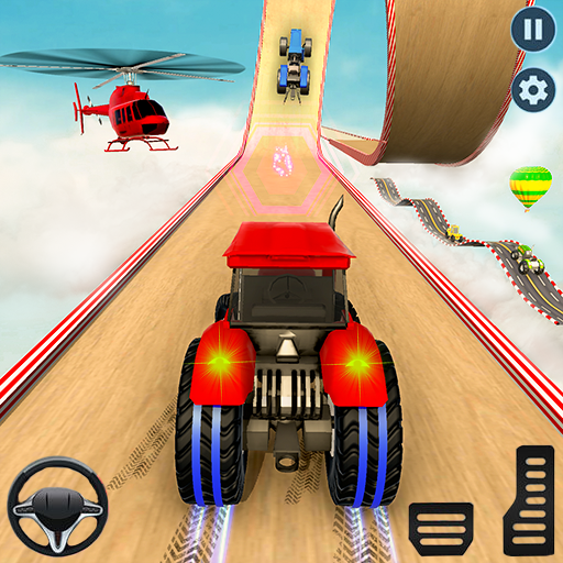 Tractor Stunt Game: 3D Driving