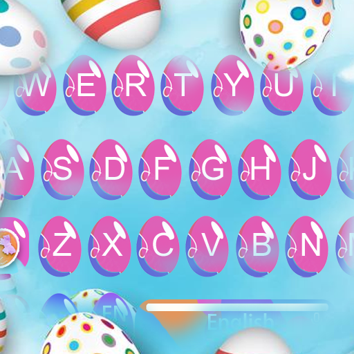 Colorful Easter egg Keyboard Theme