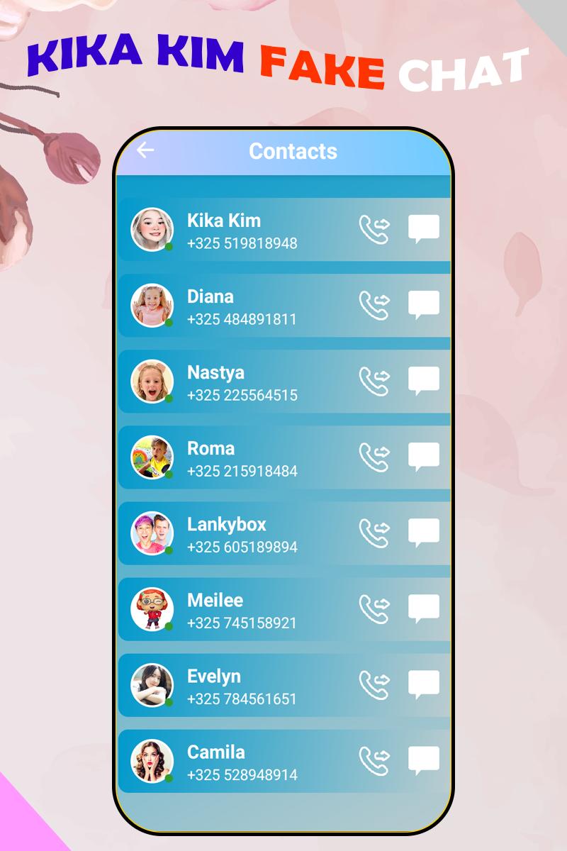 Download kika kim call you android on PC