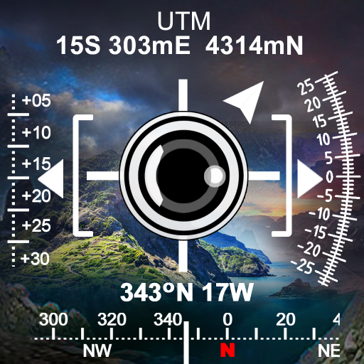 GPS Geo Camera (T12) multi-function viewfinder