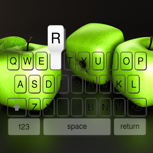 Green Apple Keyboard Theme