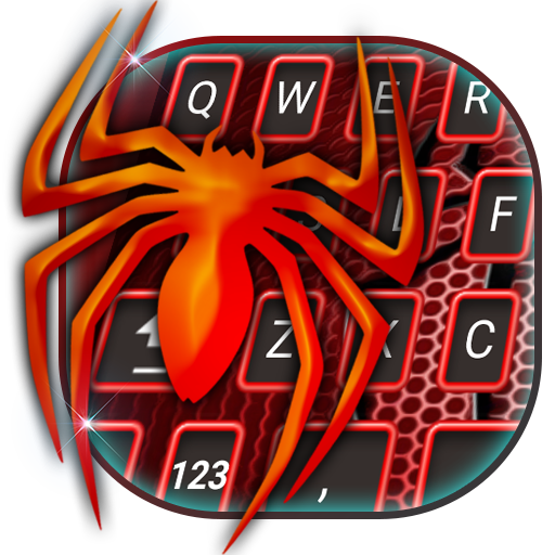 🕷 Spider Keyboard Theme 2019