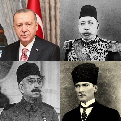 Osmanlı padişahları ve Türkiye