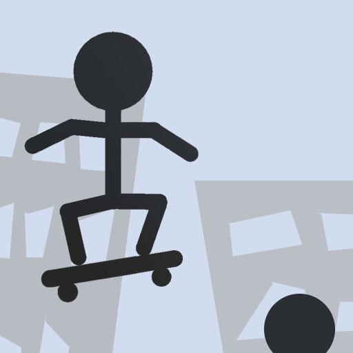 Stickman Skate Dodge Game