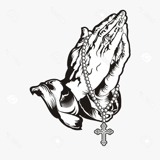 祈禱的手紋身宗教紋身