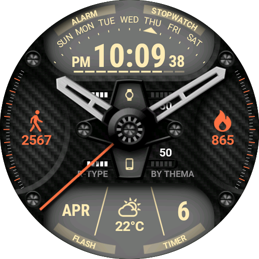 R-Type Watch Face