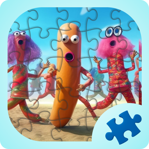 Jigsaw Puzzles Fun Sausage