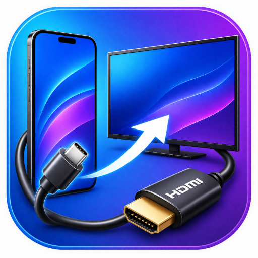 USB-C HDMI: Screen Mirror Cast
