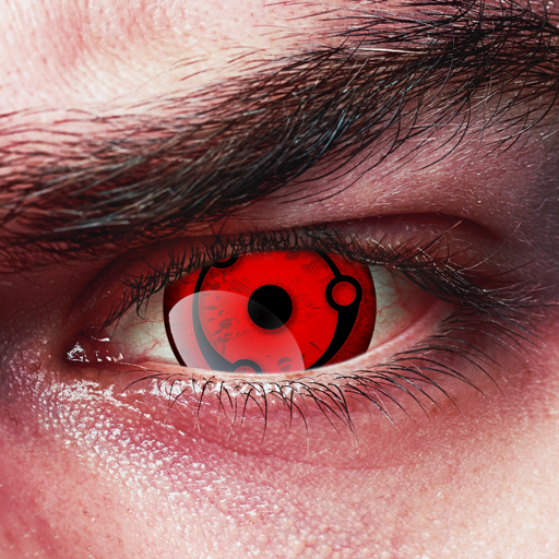 Sharingan Eye Camera Effect