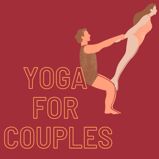 Two person yoga poses -couples