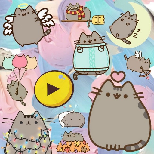 Pusheen Cat Gif WAStickerApps