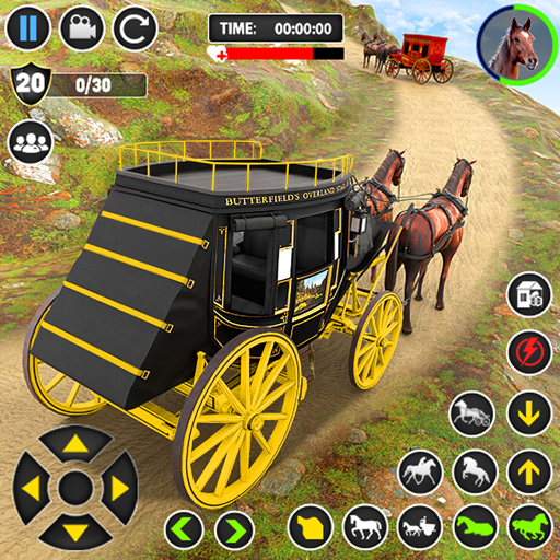 Horse Cart Transport Taxi Game