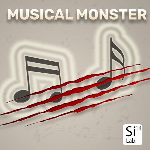 MusicalMonster : Учим ноты на фортепиано,гитаре