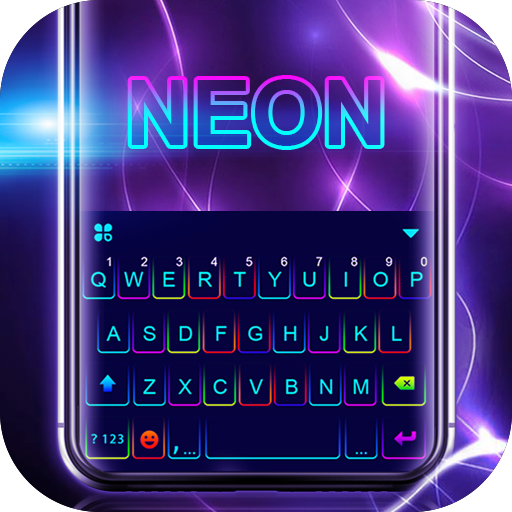 Color Neon Tech Klavye Teması