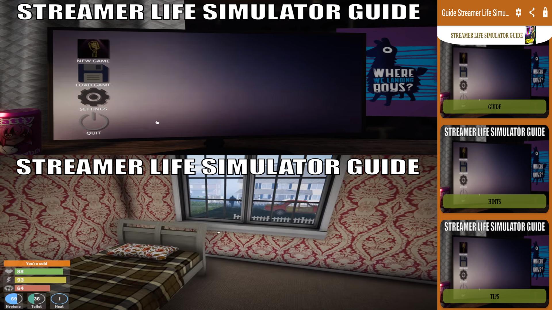 Download Guide Streamer Life Simulator android on PC