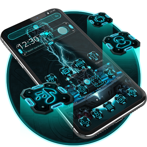 Future Lightning Technology Launcher Theme