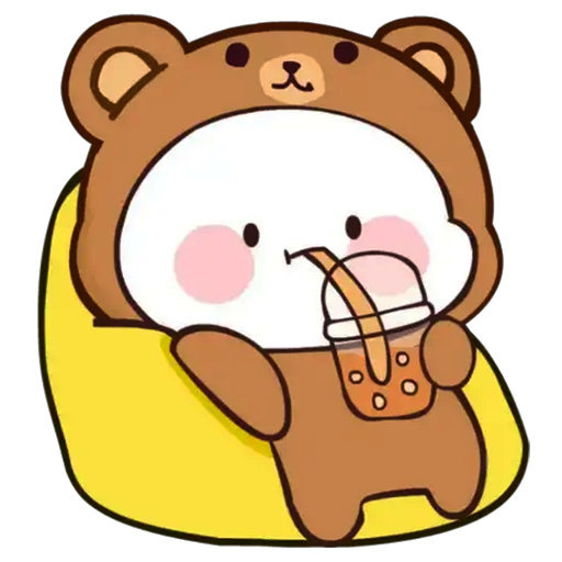 Cute Bear Gif WAStickerApps