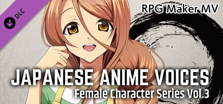 RPG Maker MV - Japanese Anime Voices:Female Character Series Vol.3