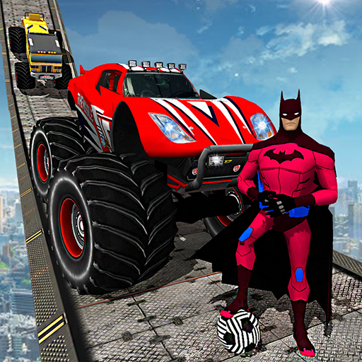 Monster Truck Racing Stunts