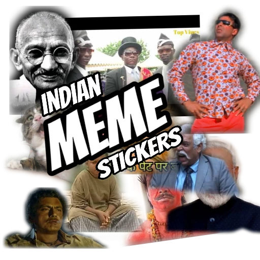 Funny meme stickers- Indian WAStickersApp hindi