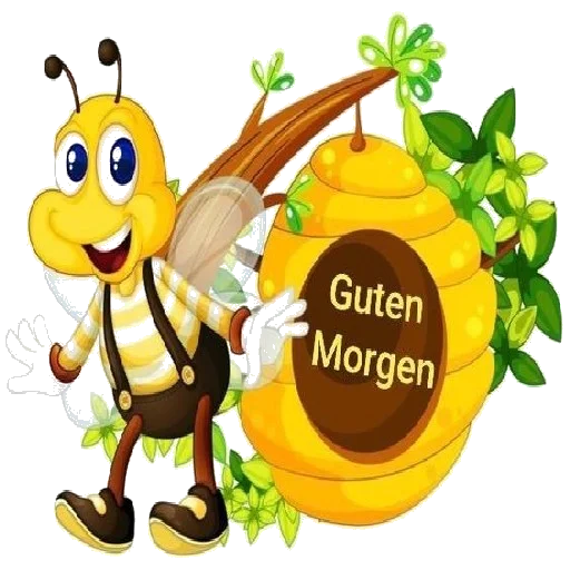 Guten Morgen und Nacht Sticker