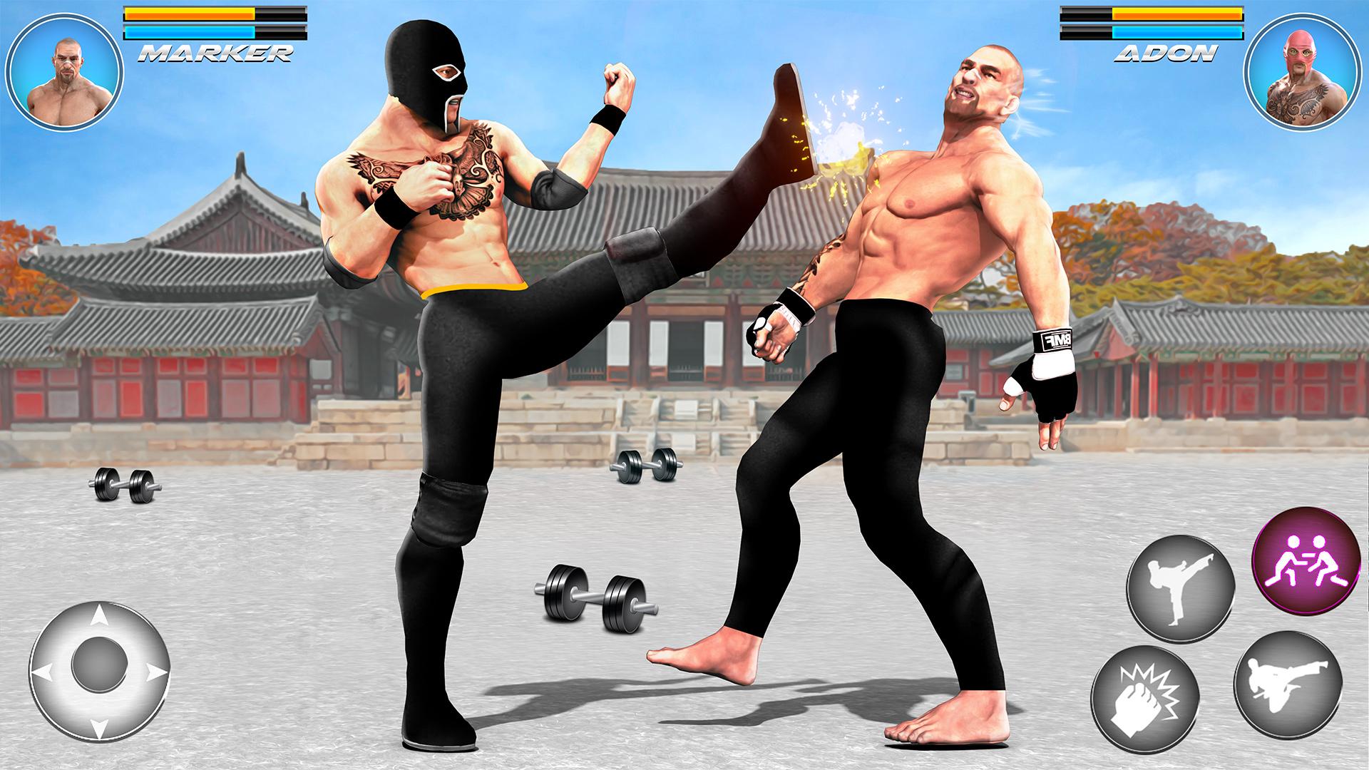 Скачать Kung Fu karate Game Offline 3D на ПК | Официальный представитель  GameLoop