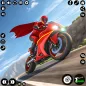 superhero bike stunt games 3d