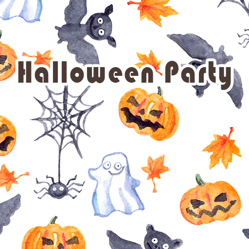 Wallpaper ธีม　Halloween Party