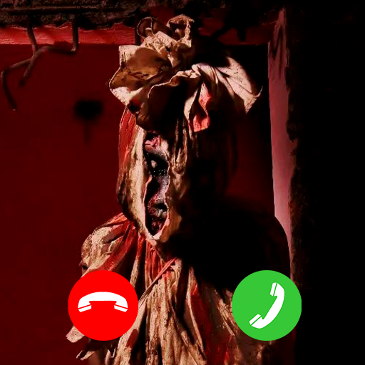 Hantu pocong video call prank