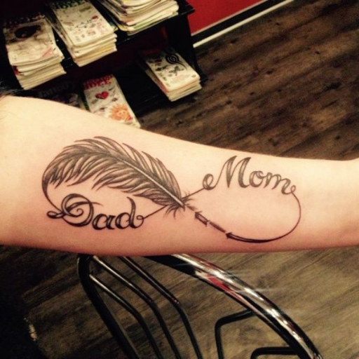 Mom Dad Tattoo