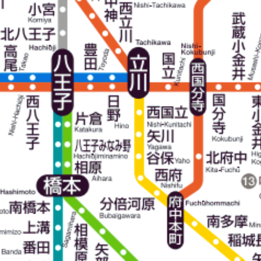 Tokyo Metro Map 2023