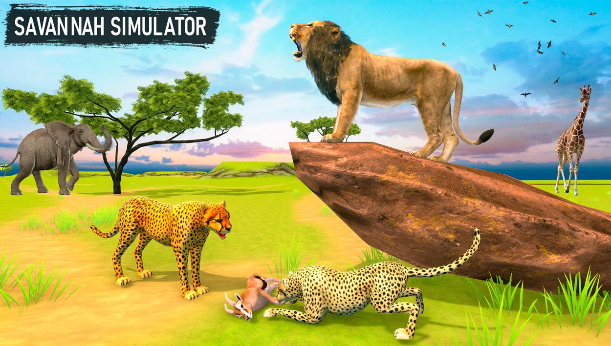 Animalia, Novo Jogo de Sobrevivência de Animais! Jogando de Leão, Hiena,  Elefante e Mais