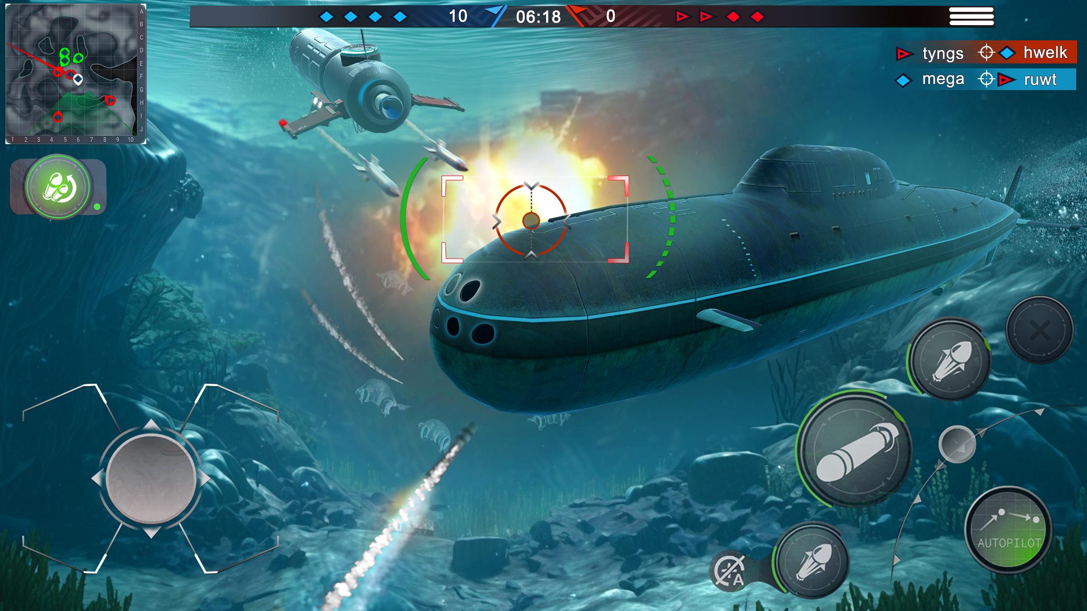 Download Modern Warships Submarine Game android on PC