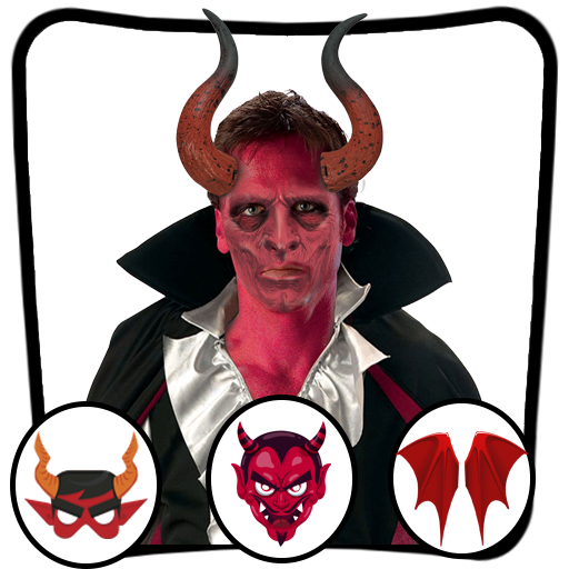 Devil Face Mask Photo Editor