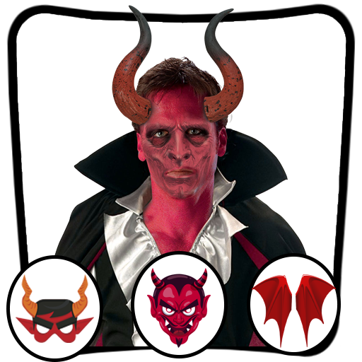 Devil Face Mask Photo Editor