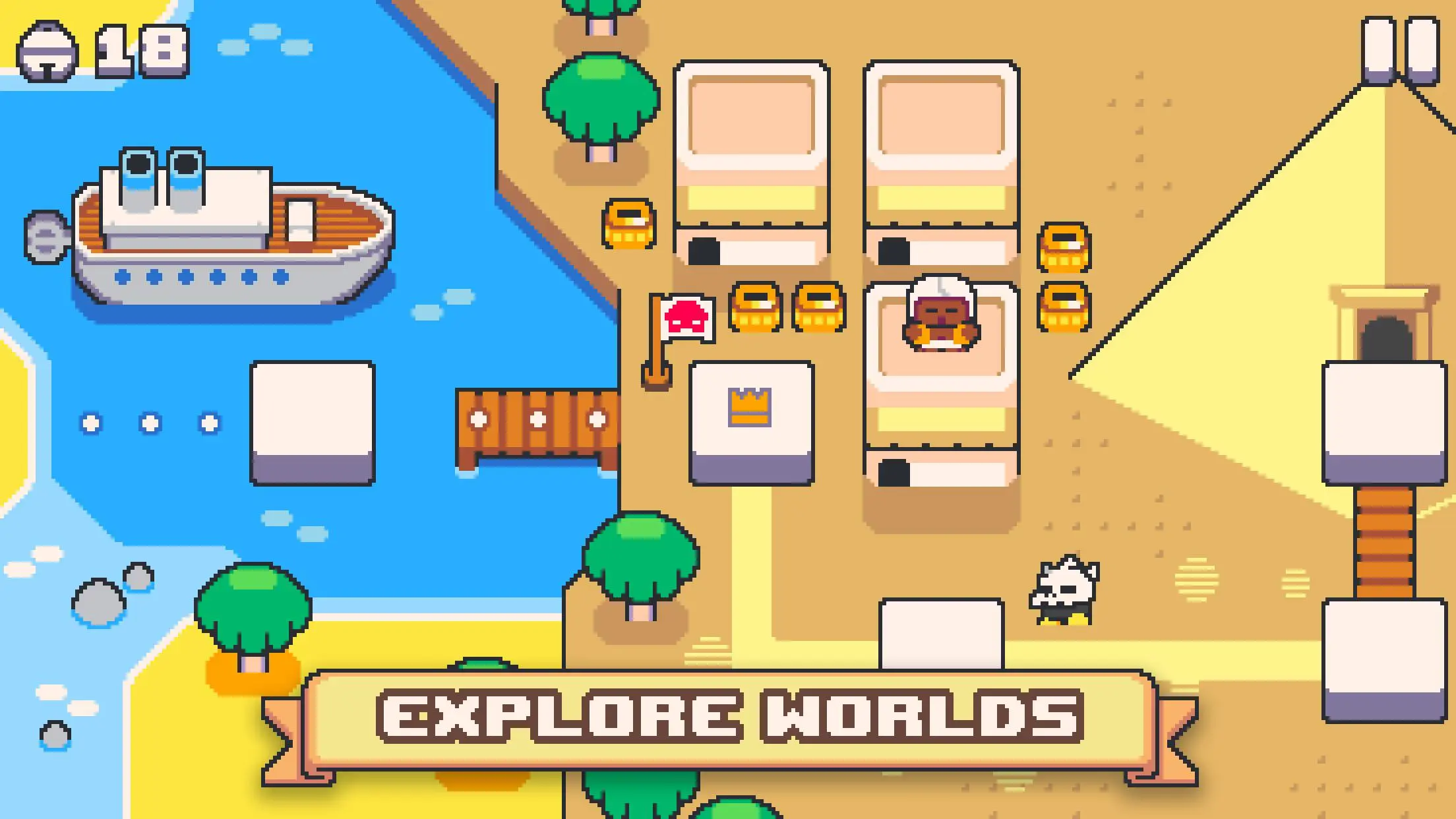 Download Super Cat World 2 HD android on PC