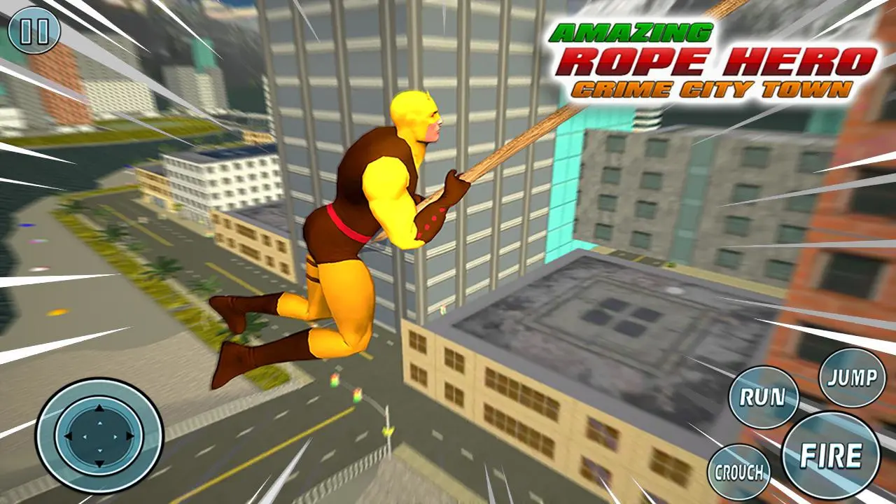 Download Super Vice Town Rope Hero: Cri android on PC