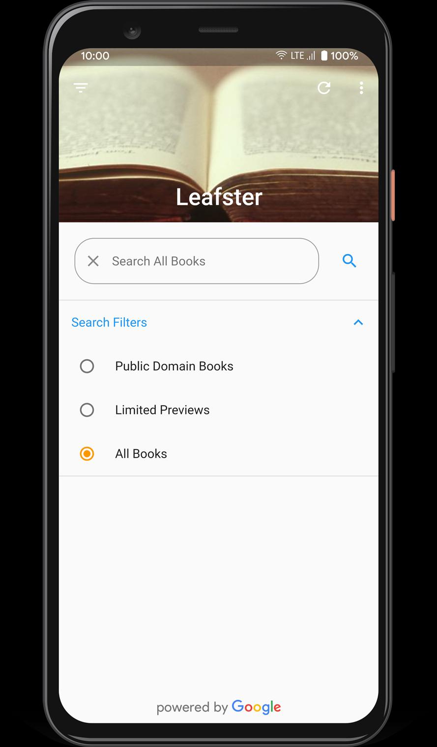 Скачать Leafster: search Google Books на ПК | Официальный представитель  GameLoop