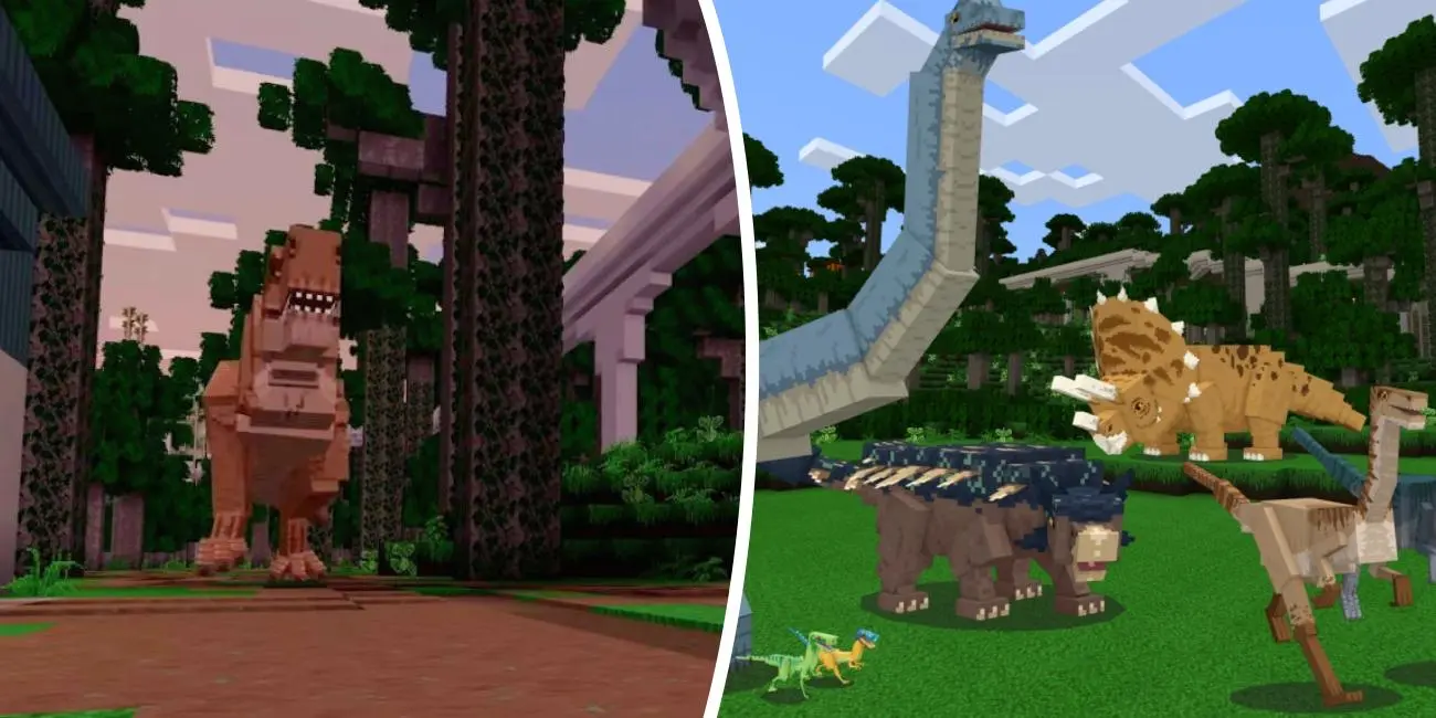 DINOSAURS - Minecraft Map