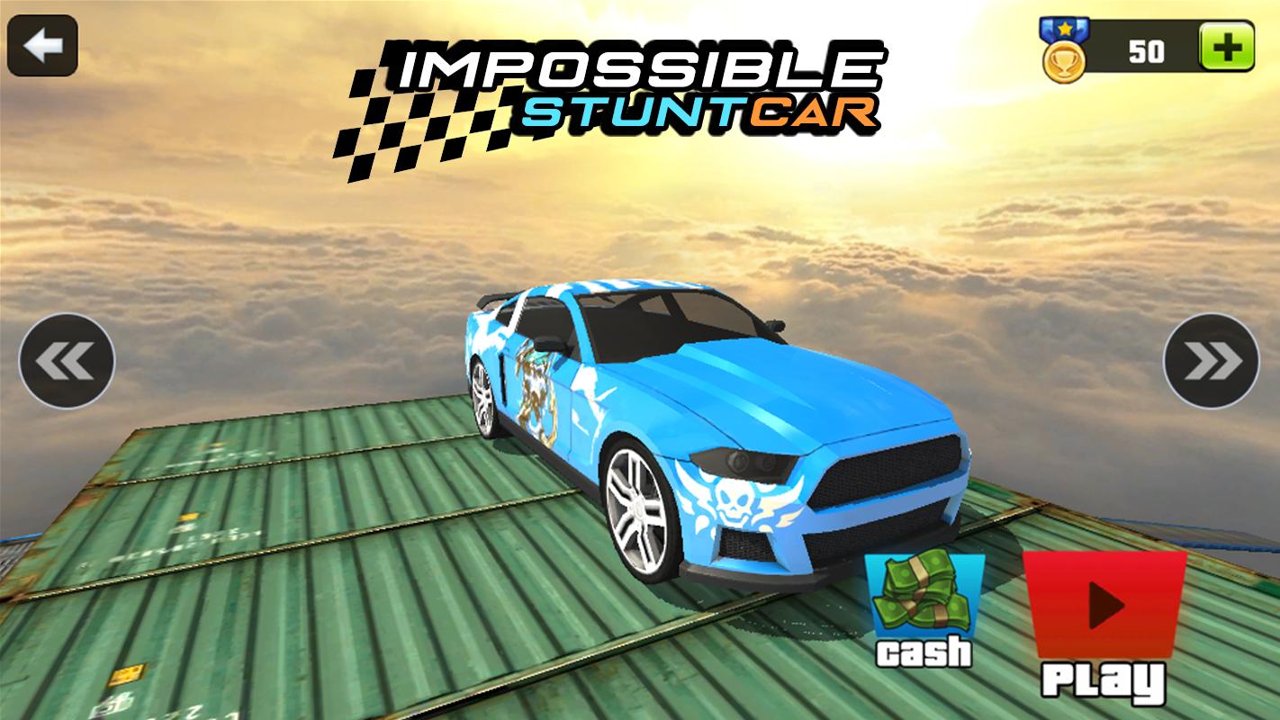 Скачать Extreme Impossible Stunt Car Tracks : Master на ПК | Официальный  представитель GameLoop