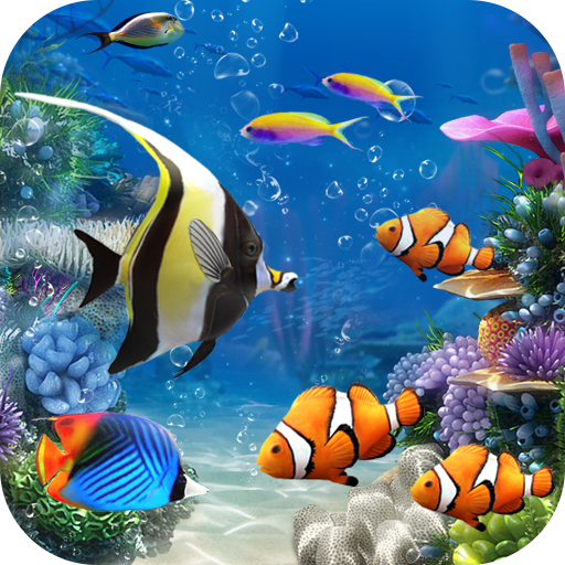 Tema Ikan Aquarium 3D Dinamis