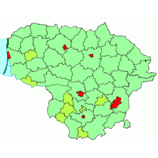 Lithuania Areas