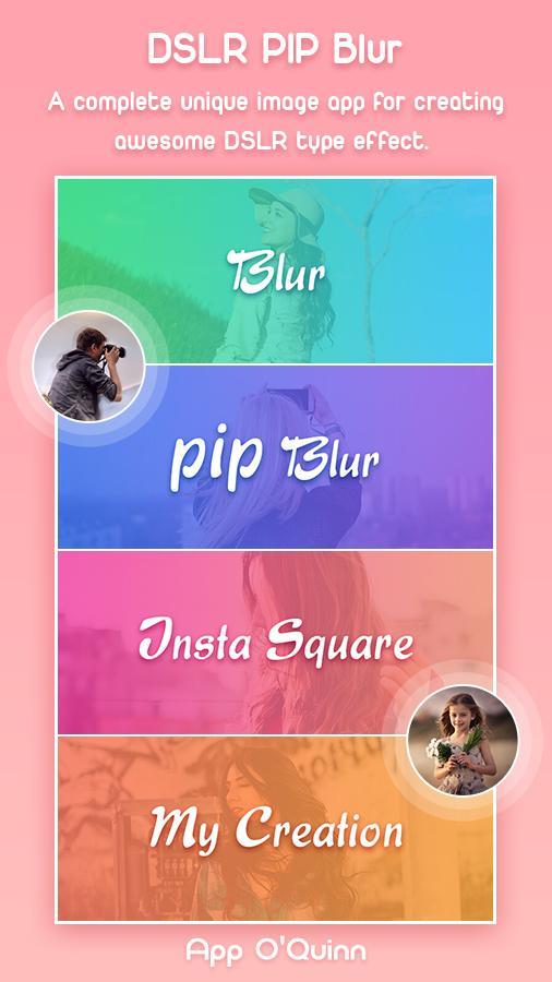 Download DSLR Camera Blur Background 4K HD Ultra Camera android on PC