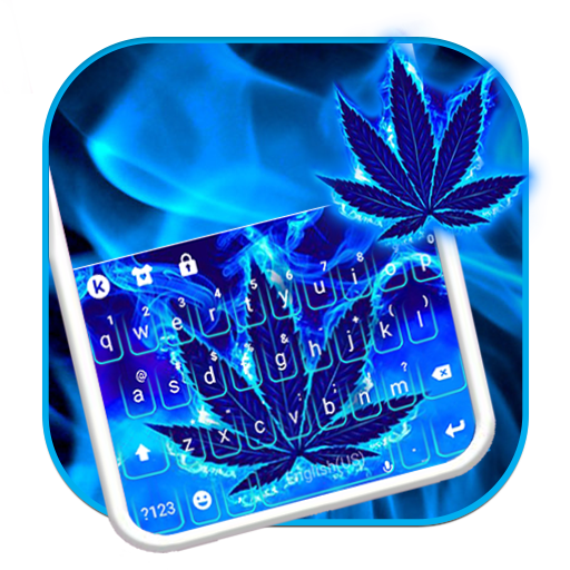 Blue Weed Glow Theme