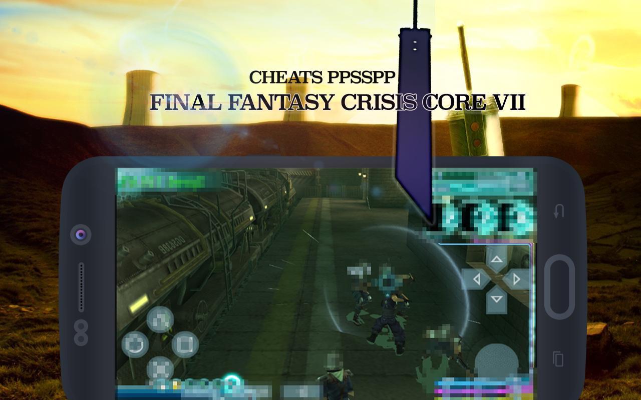 Скачать Cheats for PPSSPP Crisis Core Final Fantasy VII на ПК | Официальный  представитель GameLoop