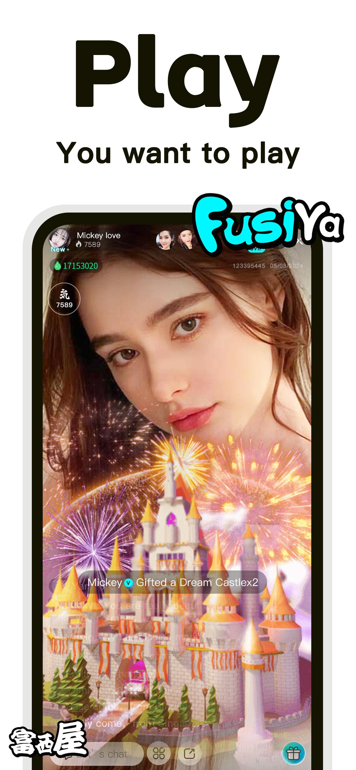 Descargar FusiYa Live Video Party en PC GameLoop Oficial