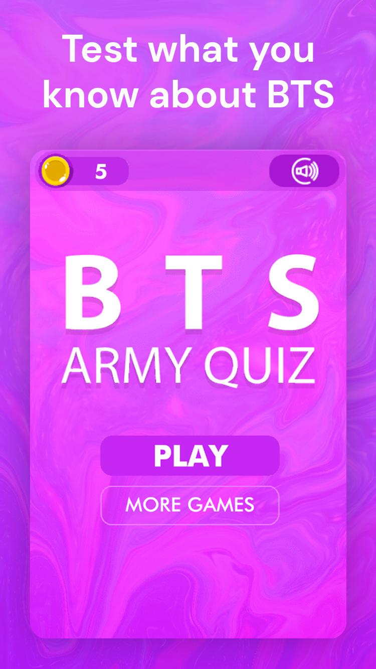 Скачать BTS Army Quiz - FAN MADE на ПК | Официальный представитель GameLoop