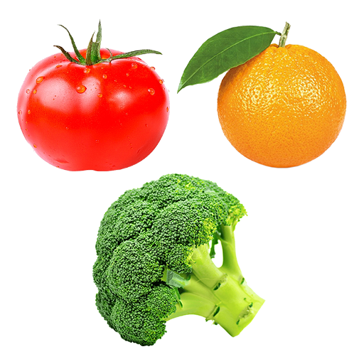 Fruits And Vegetables Stickers